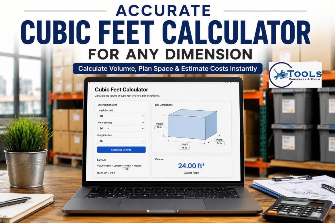 cubic feet calculator