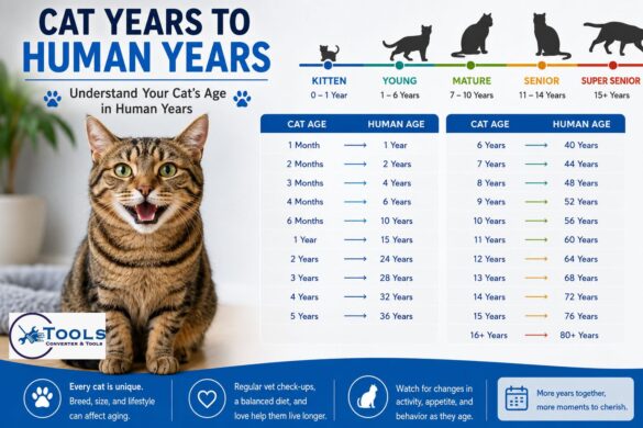 cat years to human years