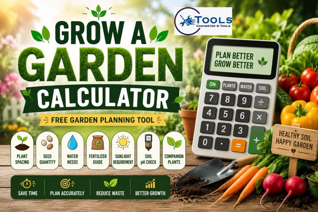 grow a garden calculator