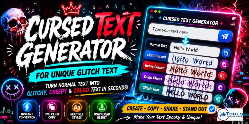 cursed text generator