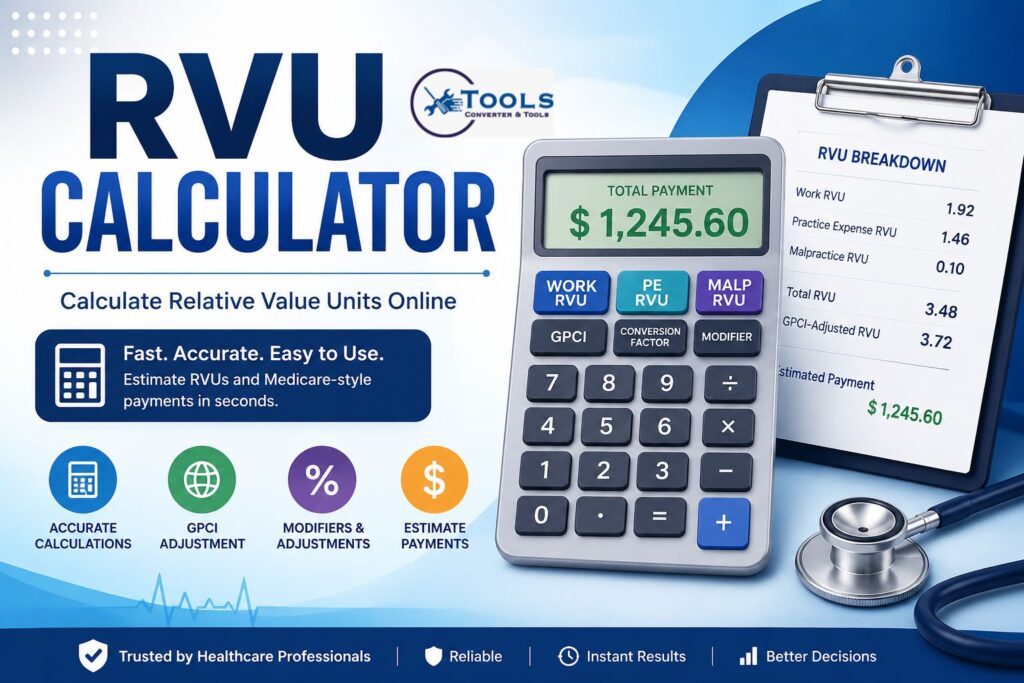 rvu calculator