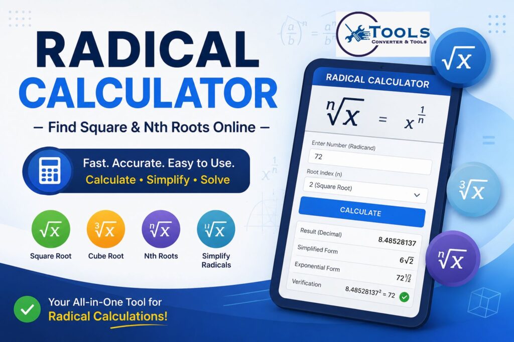 radical calculator
